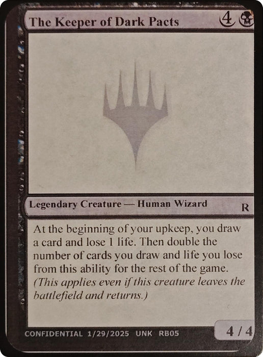 Image for The Keeper of Dark Pacts - Magic: The Gathering