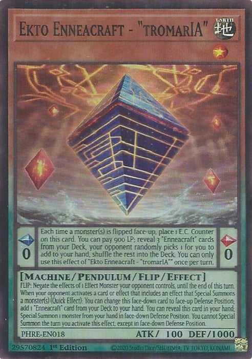 Image for Ekto Enneacraft - "tromarIA" (Super Rare) (PHRE-EN018) [Phantom Revenge] - YuGiOh