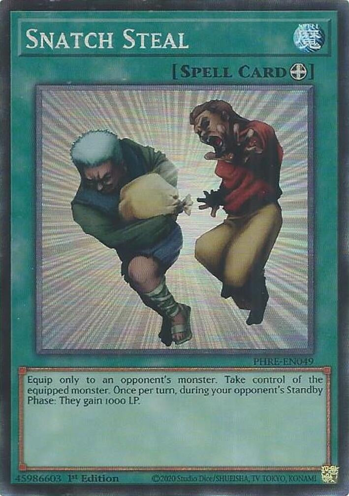 Image for Snatch Steal (CR) (PHRE-EN049) [Phantom Revenge] - YuGiOh