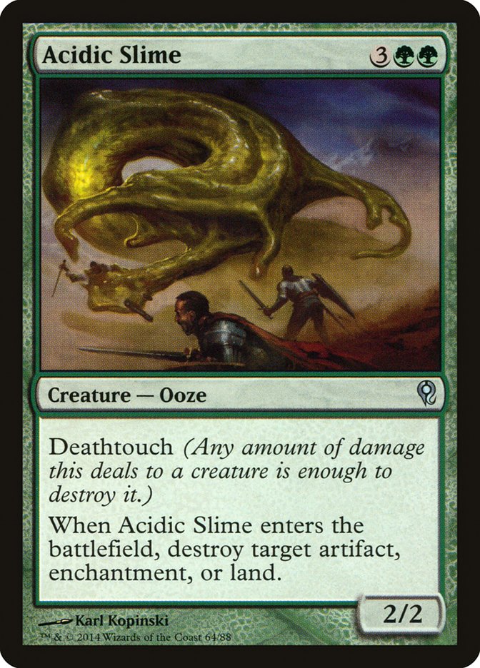 Acidic Slime (64) [Duel Decks: Jace vs. Vraska]