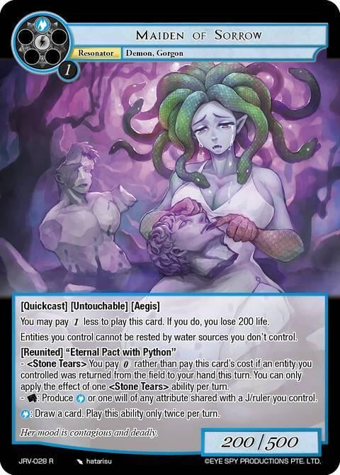 Image for Maiden of Sorrow (JRV-028 R) [Journey to Ravidra] - Force of Will