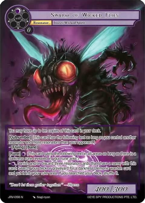 Image for Swarm of Wicked Flies (JRV-056 N) [Journey to Ravidra] - Force of Will