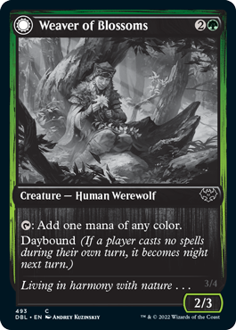 Weaver of Blossoms (493) [Innistrad: Double Feature]