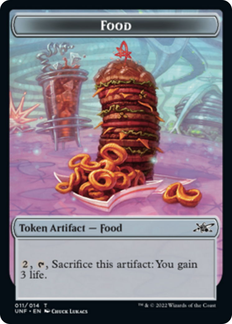 Teddy Bear // Food (011) Double-sided Token [Unfinity]