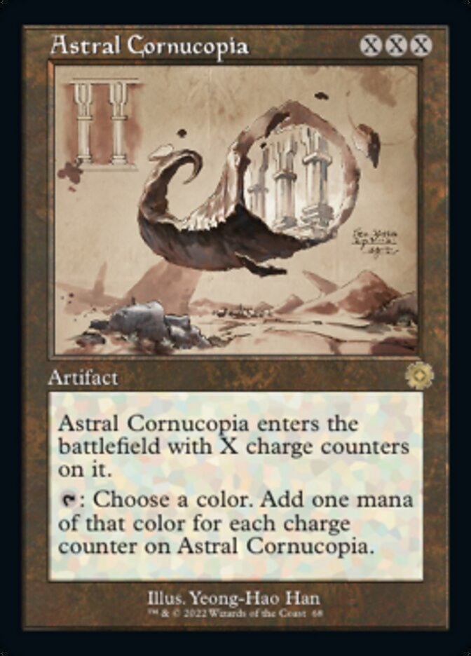 Astral Cornucopia (Schematic) (68) [The Brothers' War: Retro Frame Artifacts]