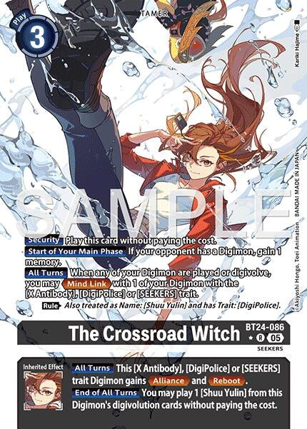 Image for The Crossroad Witch (Alternate Art) (BT24-086 R) [Time Stranger] - Digimon Card Game