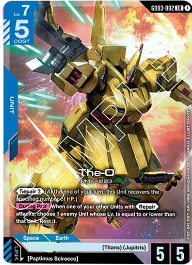 Image for The-O (GD03-002) - Gundam Card Game