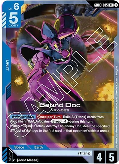 Image for Baund Doc (GD03-015) - Gundam Card Game
