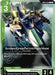 Image for Gundam Kyrios (Tail Unit Flight Mode) (GD03-030) - Gundam Card Game