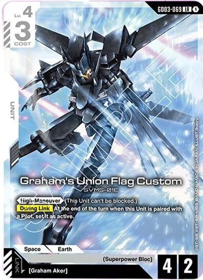 Image for Graham's Union Flag Custom (GD03-069) - Gundam Card Game