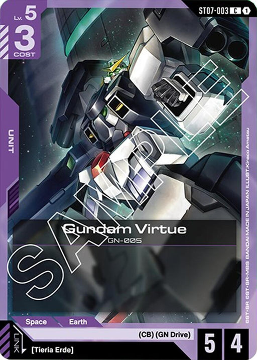 Image for Gundam Virtue (ST07-003) (ST07-003) - Gundam Card Game