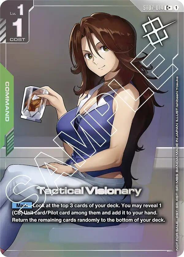 Image for Tactical Visionary (Store Tournament Winner Pack 03) (ST07-014) - Gundam Card Game