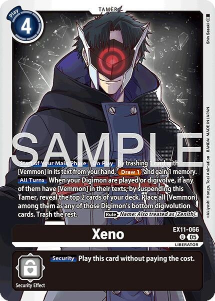 Image for Xeno (EX11-066 U) [Dawn of Liberator] - Digimon Card Game