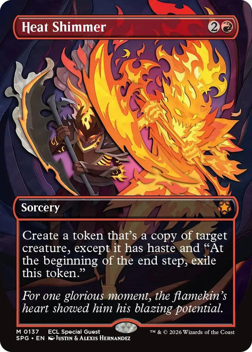 Image for Heat Shimmer (Borderless) (137) - Magic: The Gathering