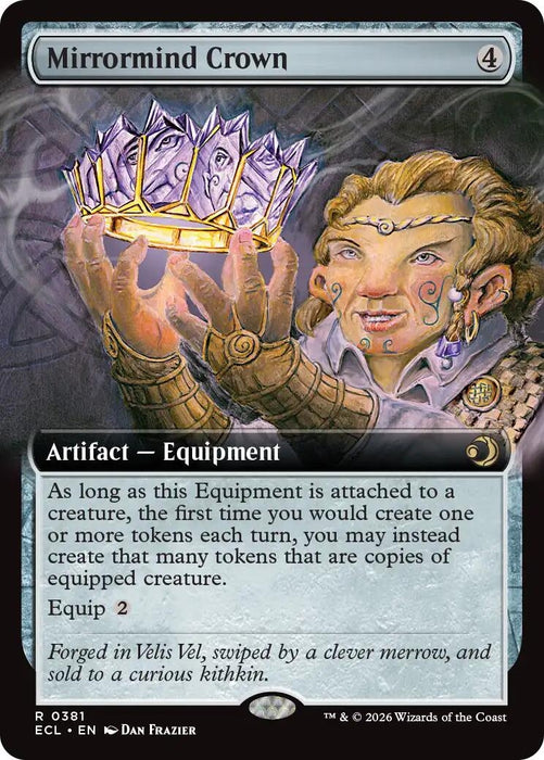 Image for Mirrormind Crown (Extended Art) (381) - Magic: The Gathering