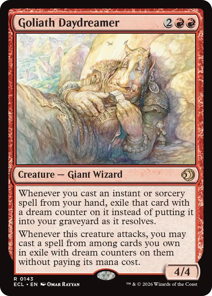Image for Goliath Daydreamer (143) - Magic: The Gathering