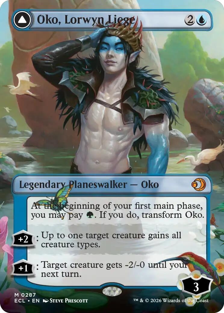 Image for Oko, Lorwyn Liege (Borderless) (287) - Magic: The Gathering