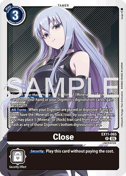 Image for Close (EX11-065 R) [Dawn of Liberator] - Digimon Card Game