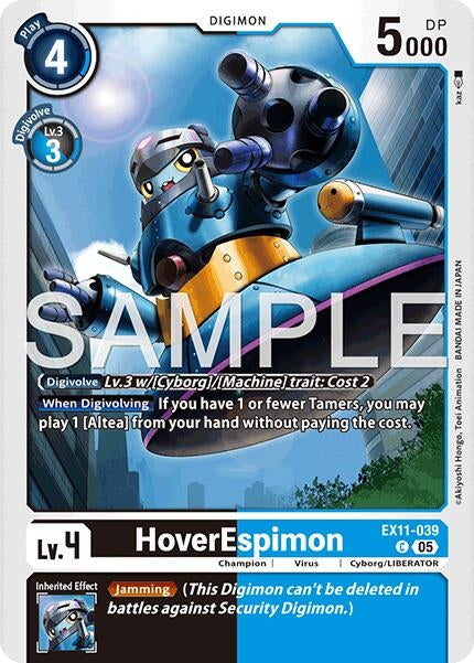 Image for HoverEspimon (EX11-039 C) [Dawn of Liberator] - Digimon Card Game