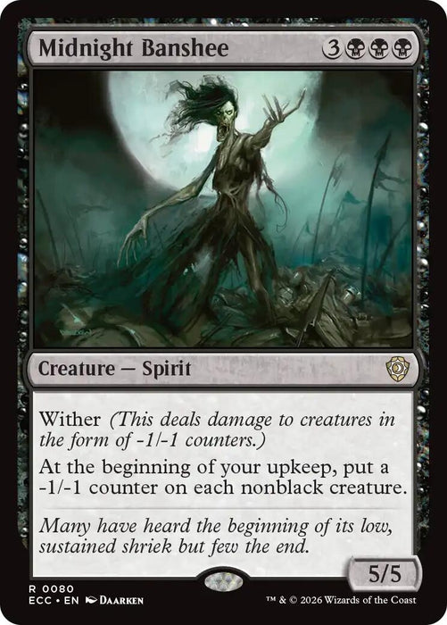 Image for Midnight Banshee (80) - Magic: The Gathering