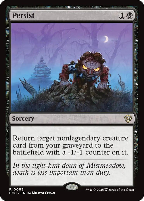 Image for Persist (83) - Magic: The Gathering