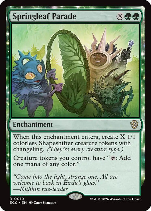 Image for Springleaf Parade (19) - Magic: The Gathering