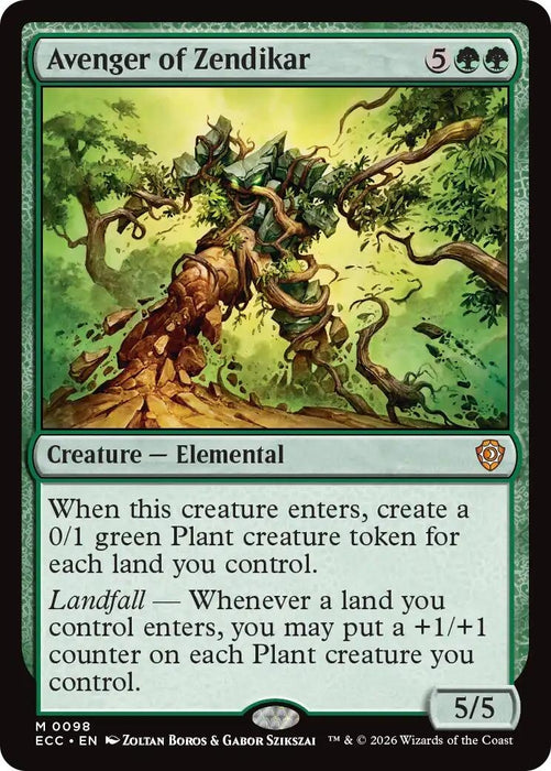 Image for Avenger of Zendikar (98) - Magic: The Gathering