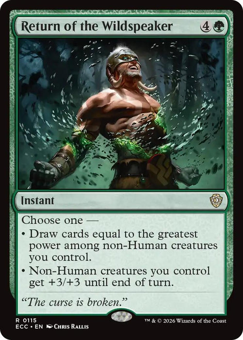 Image for Return of the Wildspeaker (115) - Magic: The Gathering