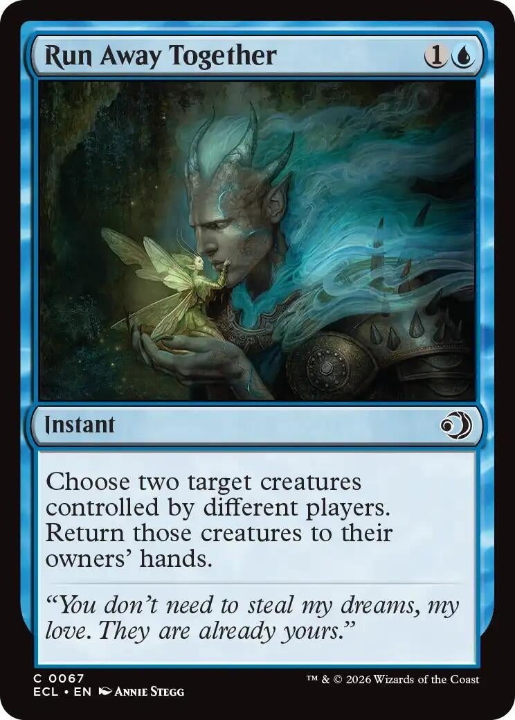 Image for Run Away Together (67) - Magic: The Gathering