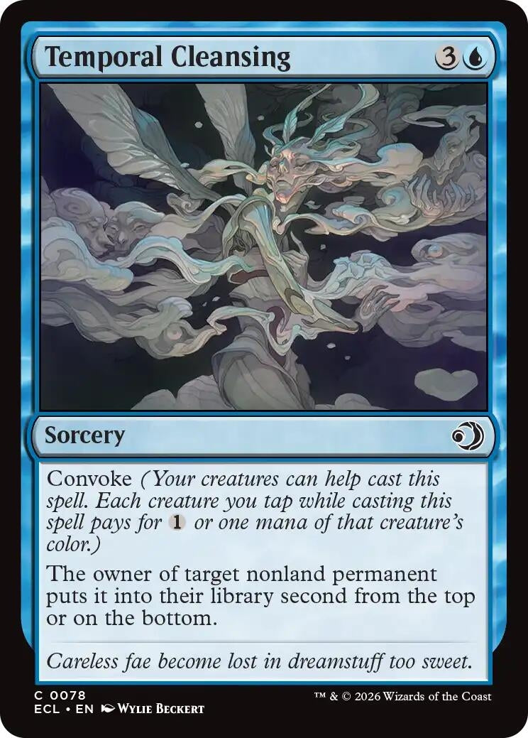 Image for Temporal Cleansing (78) - Magic: The Gathering