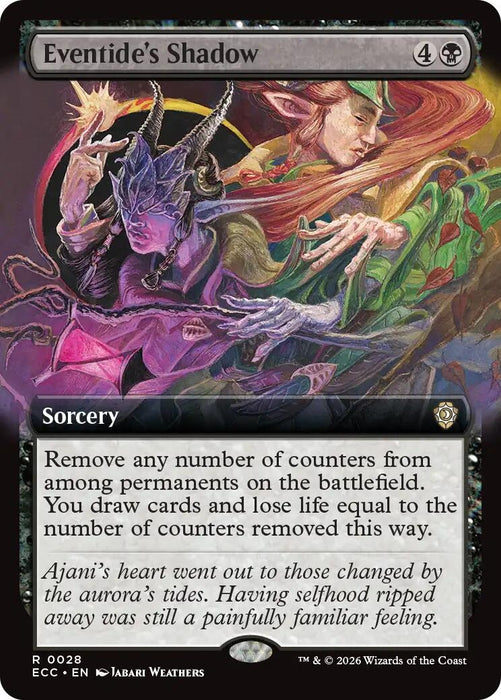 Image for Eventide's Shadow (Extended Art) (28) - Magic: The Gathering