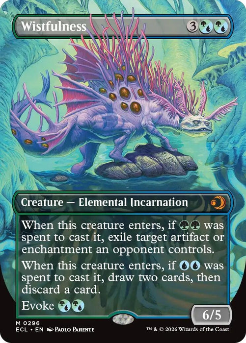 Image for Wistfulness (Borderless) - Magic: The Gathering