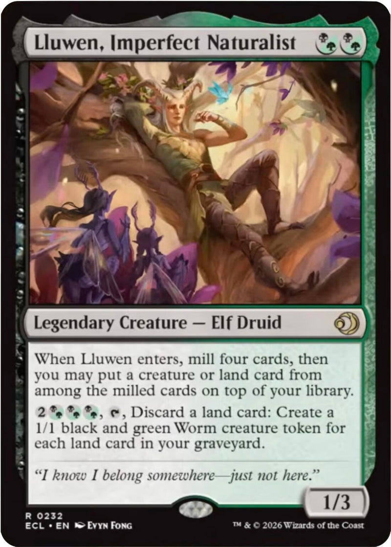 Image for Lluwen, Imperfect Naturalist (232) - Magic: The Gathering