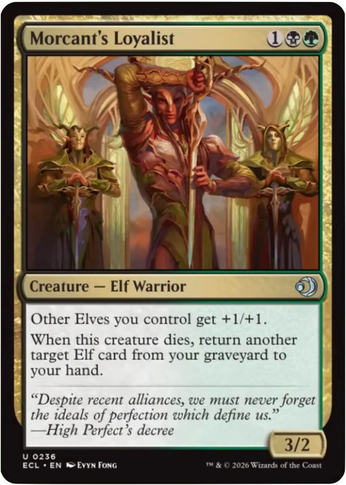 Image for Morcant's Loyalist (236) - Magic: The Gathering