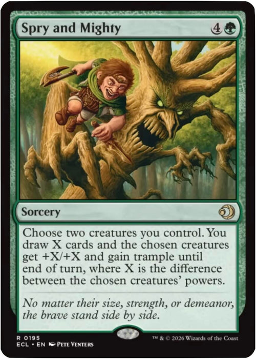 Image for Spry and Mighty (195) - Magic: The Gathering