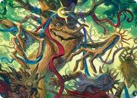 Sun-Dappled Celebrant Art Card (5) [Lorwyn Eclipsed]