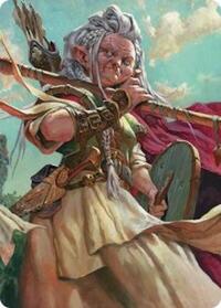 Brigid, Clachan's Heart Art Card (29) [Lorwyn Eclipsed]