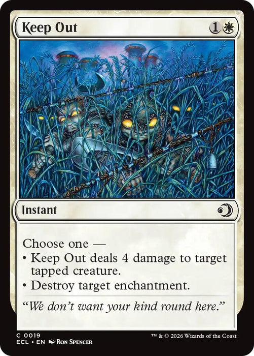 Image for Keep Out (19) - Magic: The Gathering