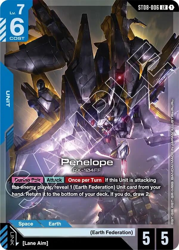 Image for Penelope (LR) (ST08-006) - Gundam Card Game