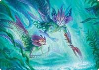 Silvergill Mentor Art Card (10) [Lorwyn Eclipsed]