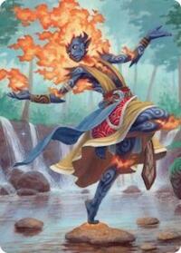 Ashling, Rekindled Art Card (16/54) (16) [Lorwyn Eclipsed]