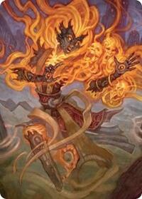 Ashling, Rekindled Art Card (33/54) (33) [Lorwyn Eclipsed]