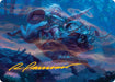 Image for Bristlebane Outrider Art Card (Gold-Stamped Signature) (18) - Magic: The Gathering