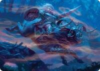 Bristlebane Outrider Art Card (18) [Lorwyn Eclipsed]