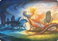 Celestial Reunion Art Card (19/54) (19) [Lorwyn Eclipsed]