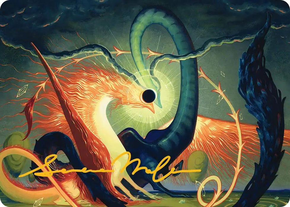 Image for Celestial Reunion Art Card (42/54) (Gold-Stamped Signature) (42) - Magic: The Gathering