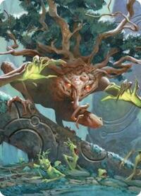 Ferrafor, Young Yew Art Card (47) [Lorwyn Eclipsed]