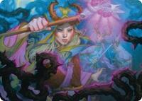 Stoic Grove-Guide Art Card (25) [Lorwyn Eclipsed]