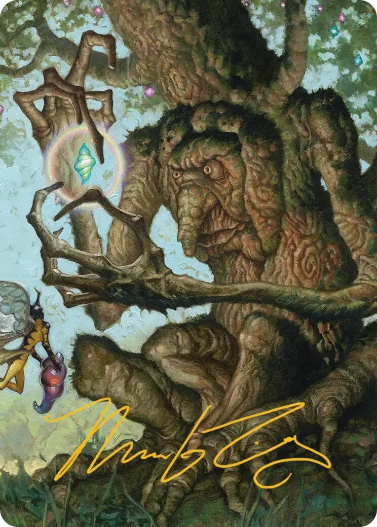 Image for Faeburrow Elder Art Card (Gold-Stamped Signature) - Magic: The Gathering