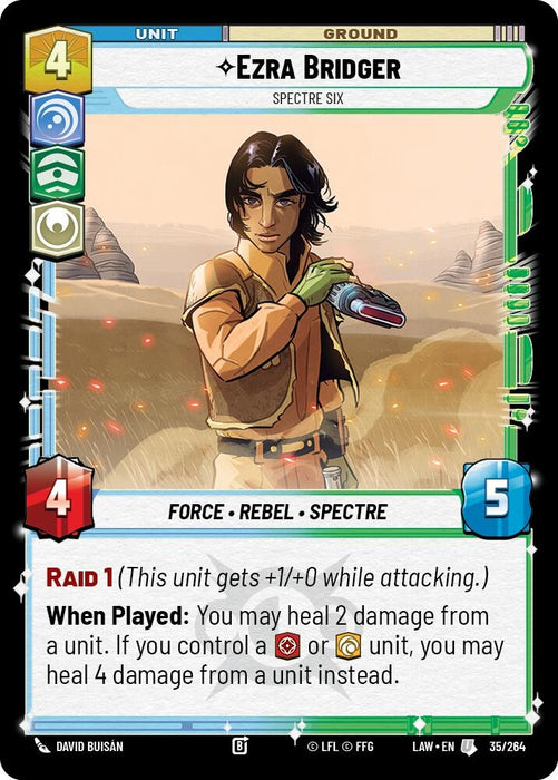 Image for Ezra Bridger - Spectre Six (35/264) - Star Wars: Unlimited